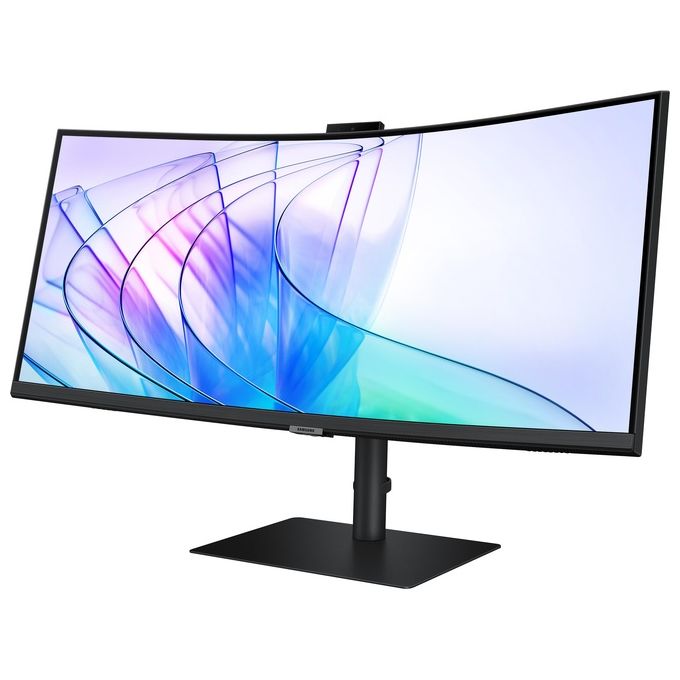 Samsung LS34C652VAUXEN ViewFinity S65VC Monitor PC 34'' UltraWide QHD VA Curvo 100Hz 5ms HDR10 FreeSync colore Nero