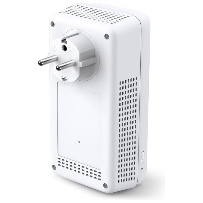 TP-Link TL-WPA8631P Adattatore Powerline AV1300 con Wi-Fi AC1200 Dual Band 3 Porte Gigabit Ethernet Presa Passante colore Bianco