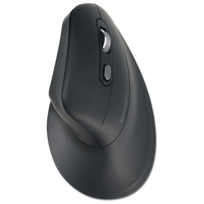 Kensington K72482WW Pro Fit Ergo MY630 EQ Mouse Ricaricabile Wireless con Bluetooth e Ricevitore USB-A 55% Materiale Riciclato Batteria Fino a 4 Mesi colore Nero