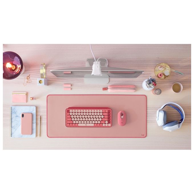 Logitech Desk Mat Studio Series Rosa