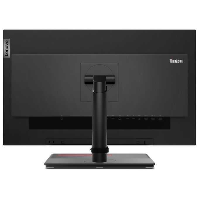 Lenovo 62CBRAT6EU ThinkVision P27u-20 Monitor 27'' 4K UHD IPS 3840x2160 60 Hz Thunderbolt 4 HDR400 VESA colore Nero