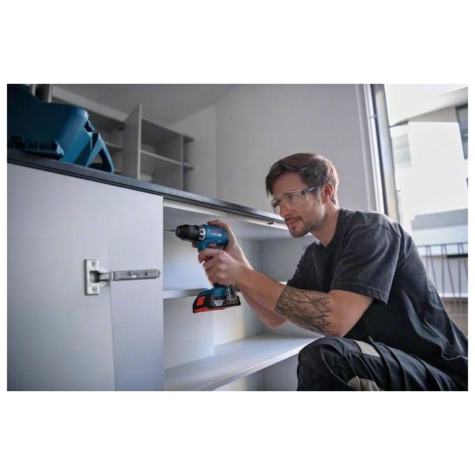 Bosch Professional 06019K3203 GSR 18V-45 Trapano Avvitatore a Batteria Motore Brushless 45 Nm 2 Batterie 2,0 Ah 1900 giri-min L-BOXX colore Nero