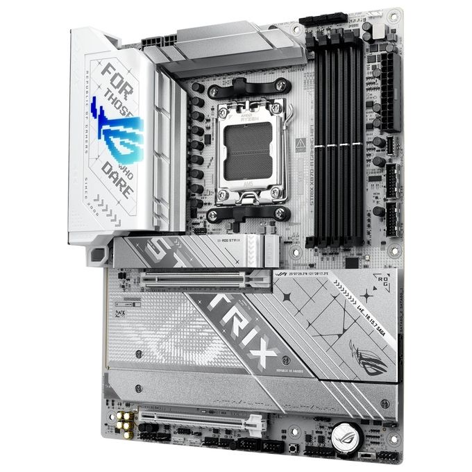 Asus ROG STRIX X870-A GAMING WIFI Scheda Madre ATX Socket AM5 AMD X870 DDR5 192 GB Wi-Fi 7 colore Alluminio