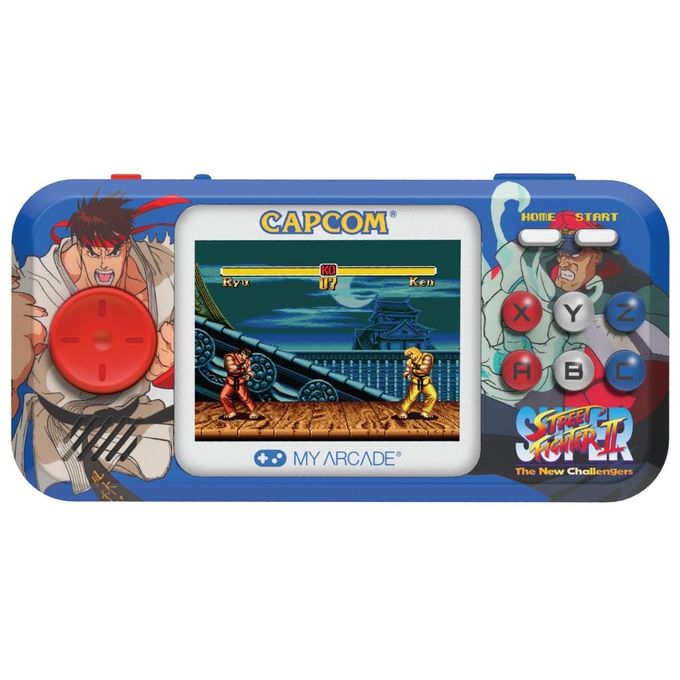 MY ARCADE DGUNL-4187 Pocket Player PRO Super Street Fighter II colore Nero