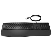 HP 8T6M1AA Tastiera cablata 480 Comfort Full-size USB con tasti programmabili e inclinazione regolabile colore Nero