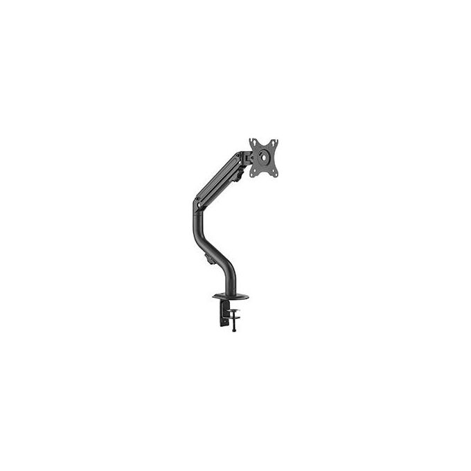 Hamlet HM-SPMADA102 Supporto per Monitor da Scrivania Ergonomico Snodato su 3 Assi fino a 32'' 9 Kg con Gestione Cavi Nero