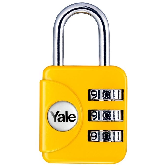 Yale Yp1Y Lucchetto Ad Arco Mm 28 Chiave A Combinazione Cifratura Kd
