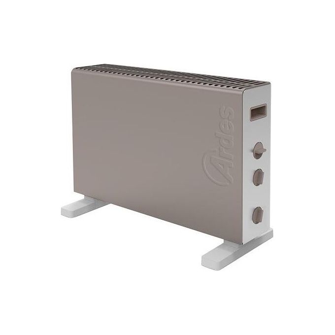 Ardes AR4C08TT THOR TT Termoconvettore Elettrico 3 Potenze 750 1250 2000 W Timer 180 Minuti Termostato Protezione Anti Surriscaldamento colore Beige
