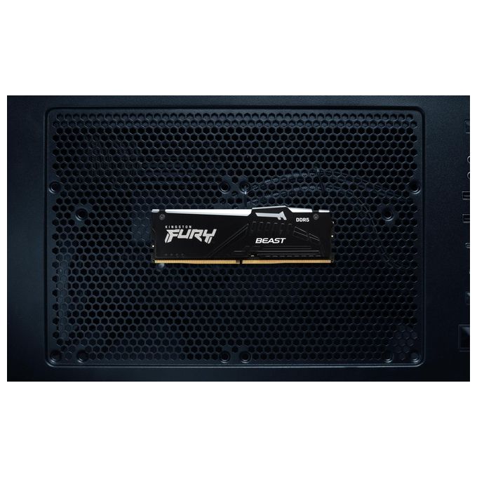 Kingston KF556C36BBEAK2-32 FURY Beast Memoria RAM DDR5 32 GB 2x16 GB 5600 MT-s CL36 RGB Intel XMP AMD EXPO colore Nero
