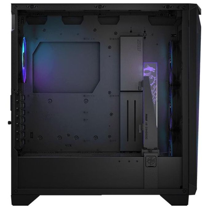 MSI 306-7G21R21-W57 MPG GUNGNIR 300R AIRFLOW Case PC Mid-Tower E-ATX ATX mATX Mini-ITX 4 Ventole ARGB 120mm Hub Controller USB Type-C 20Gbps Supporto GPU Verticale colore Nero