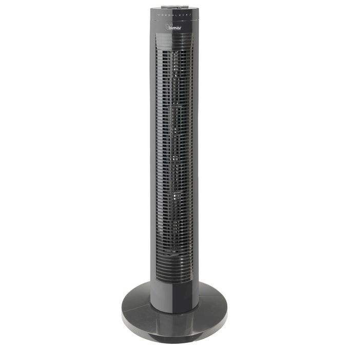 Bimar VC78 Ventilatore a Colonna 80 cm 45 W 3 Velocita' Timer 7.5 h Telecomando Oscillazione Automatica colore Nero