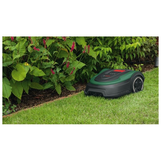 Bosch 06008B0303 Indego M+ 700 Robot Tagliaerba a Batteria 18V 700 m² LogiCut App Connect colore Nero Verde