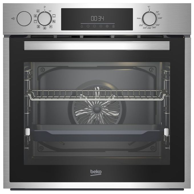 Beko 7757883879 Beyond Forno da incasso Multifunzione a Vapore 72 L Classe A+ SteamAssist AeroPerfect (59.4x59.5x56.7 cm) colore Acciaio inox