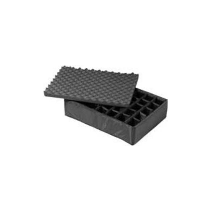 BandW International 2724 Divisore Accessorio per Valigetta Type 5000 con Suddivisione Variabile in Tessuto Lavabile e Schiuma Espansa colore Nero