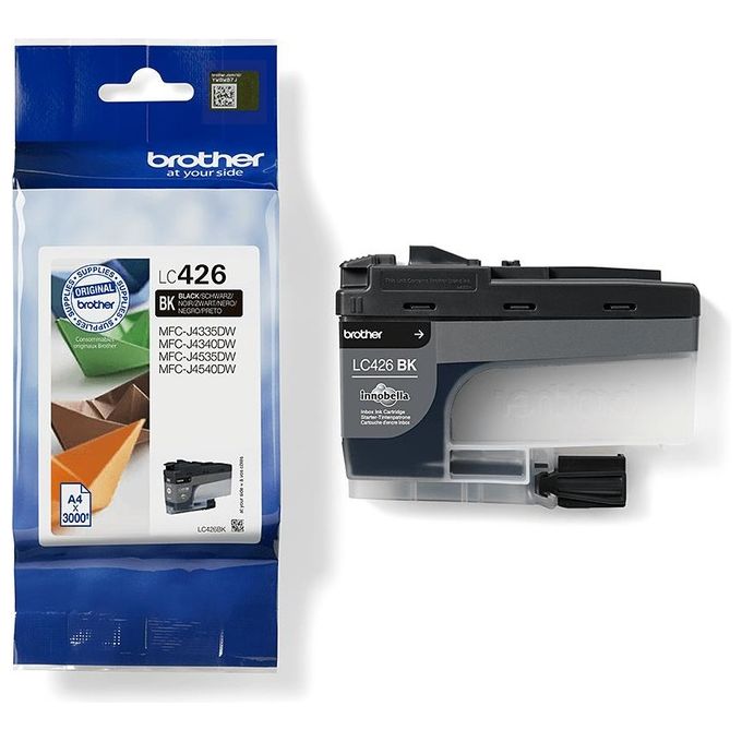 Brother LC426BK Cartuccia d'Inchiostro Originale Inkjet 3000 pagine per MFC-J4340DW MFC-J4540DW MFC-J4335DW colore Nero