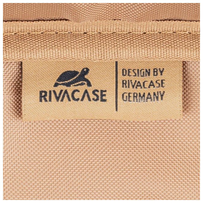 Rivacase 8134 Clark ECO Borsa Porta PC 15.6'' Impermeabile Poliestere Riciclato RPET colore Nero