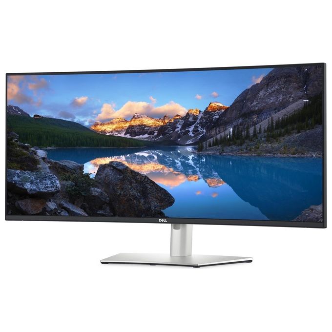 Dell U3824DW UltraSharp Monitor 37.5'' IPS LED 3840x1600 Wide Quad HD colore Nero Argento