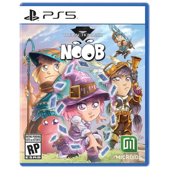 Microids 3701529509834 Noob: The Factionless Videogioco per PlayStation 5 RPG Classificazione PEGI 7 Lingue ITA Inglese Francese Tedesco Spagnolo Giapponese colore Nero