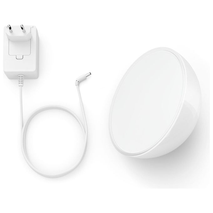 Philips Lampada Portatile Hue Go White e Color Ambiance Smart, Controllo Wireless e Personalizzazione Luminosita'