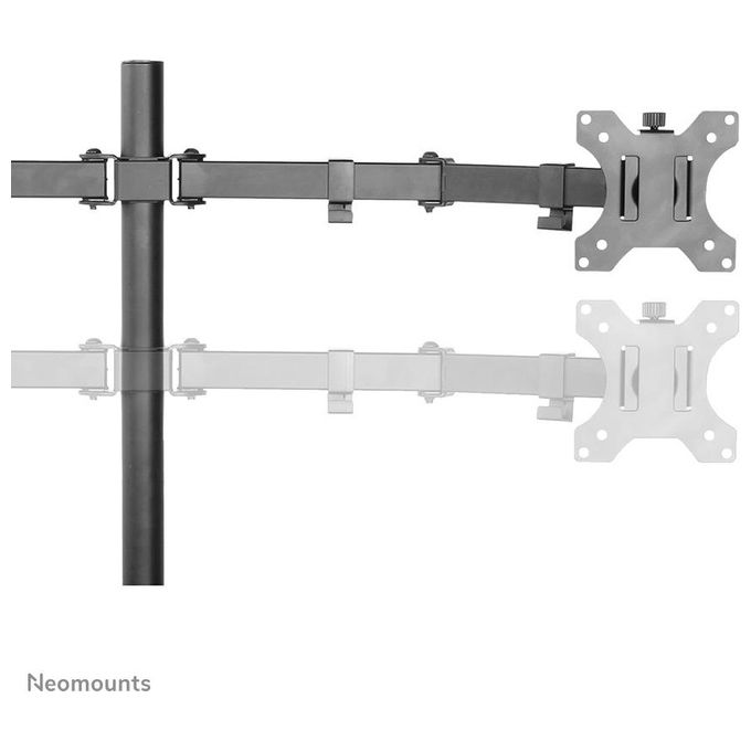 NewStar FPMA-D550DDBLACK Supporto per 2 display LCD nero dimensione schermo: 10-32