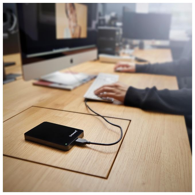 Intenso Hd Usb3.0 2,5'' 1000gb memory Case Nero