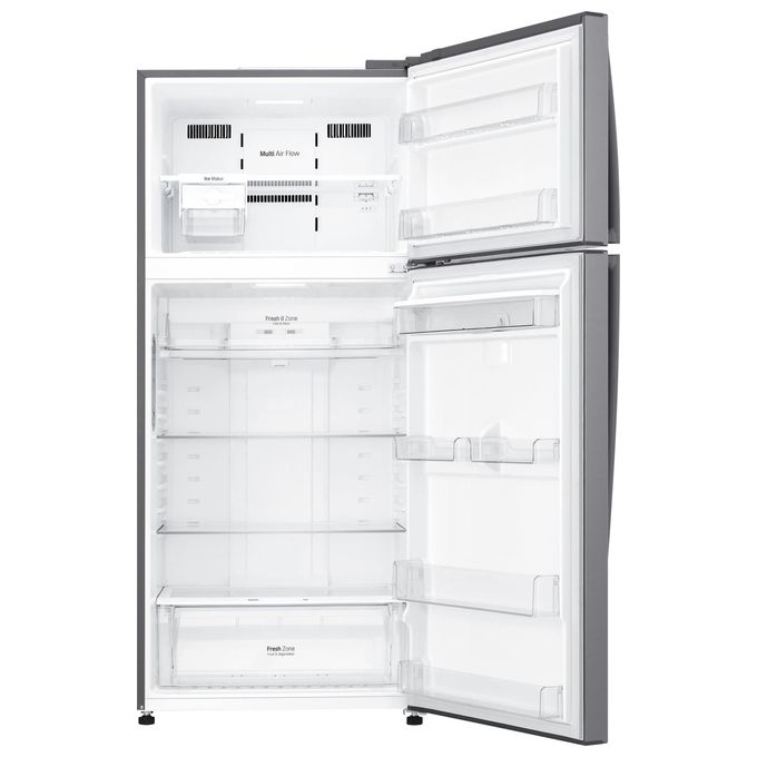 LG GTF744PZPED Frigorifero Doppia Porta 509 L 180 cm Classe E 43 dB No Frost Wi-Fi Dispenser Acqua Cassetto Zero Gradi colore Inox