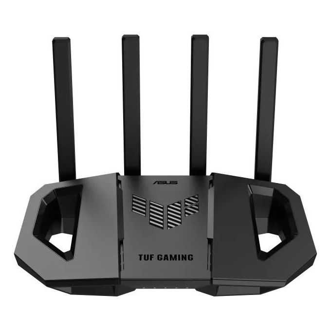 ASUS 90IG0900-MO9C00 TUF Gaming BE3600 Router Dual Band WiFi 7 3600 Mbps CPU Quad Core Broadcom Ethernet 2.5 Gbps colore Nero