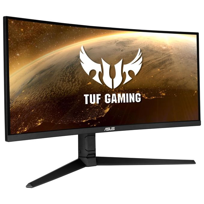 ASUS 90LM06F0-B01170 TUF Gaming Monitor Gaming Curvo 34'' WQHD 3440x1440 Pixel 165Hz 1ms HDR400 FreeSync Premium colore Nero
