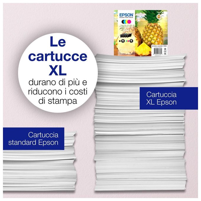 Epson Cartuccia d'Inchiostro Magenta 604XL