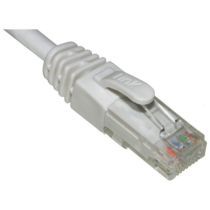 Link Cavo di Rete Categoria 6a Non Schermato Utp Awg24 Grigio Halogenfree 10mt
