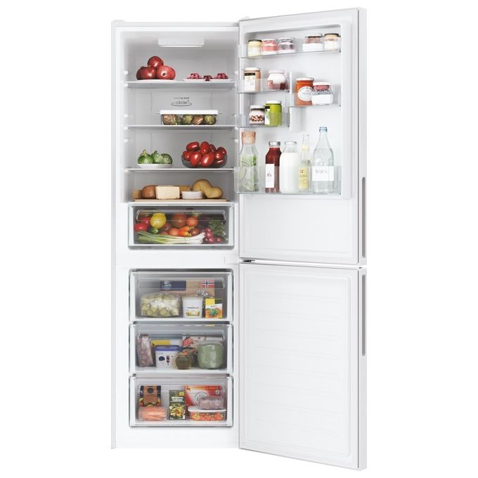 Candy CCE4T618EW Fresco Frigorifero Combinato 341 L 185 cm Classe E 39 dB Total No Frost Wi-Fi colore Bianco
