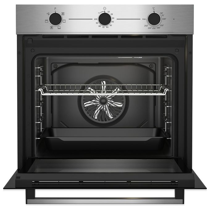 Beko BBIE14100X Multi6 Forno da incasso Elettrico Ventilato 72 L Classe A 6 Funzioni HidroClean (59.5x59.4x56.7 cm) colore Inox