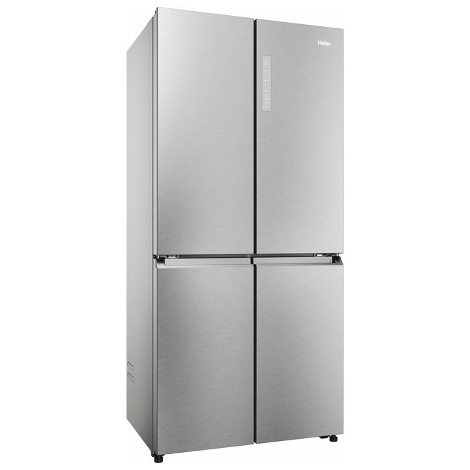 Haier HCR7818DNMM Cube 83 Serie 7 Frigorifero Multi Porta 467 L 181 cm Classe D 35 dB Total No Frost Wi-Fi colore Inox