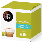 Nescafe' Dolce Gusto Cappuccino Skinny-Light Capsule Caffe' 16 Pezzi