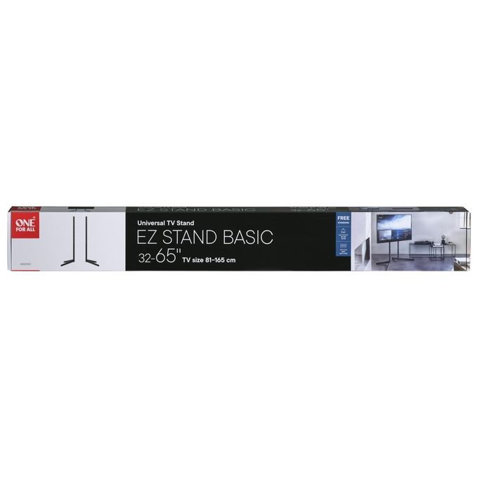 One For All 843271 WM7610 Supporto per TV da Pavimento Altezza Regolabile 40 Kg Compatibilita' VESA 200x200-600x400 mm colore Nero