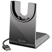 HP Poly 783R6AA Voyager Base di Ricarica USB-A per Voyager Focus 2 e Voyager 4300 colore Nero