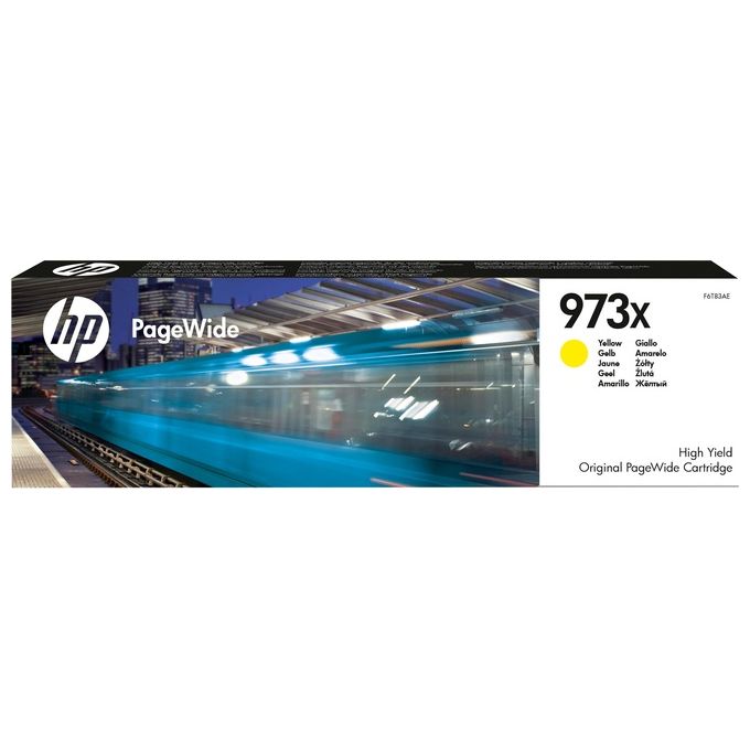 HP Cartuccia Originale 973x Giallo Alta Capacita' Pagewide
