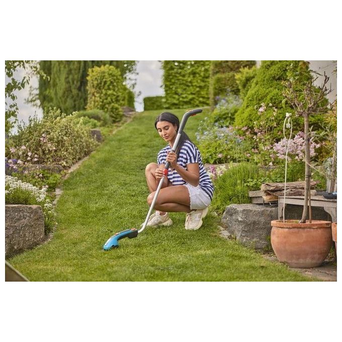 Gardena KIT_ Cesoie Erba a Batteria ClasssicCut Li