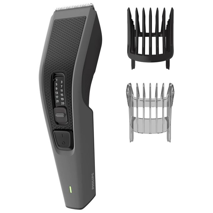 Philips HC3525-15 Hairclipper Series 3000 Regolacapelli Lame Autoaffilanti 13 Lunghezze Autonomia 45 min colore Nero