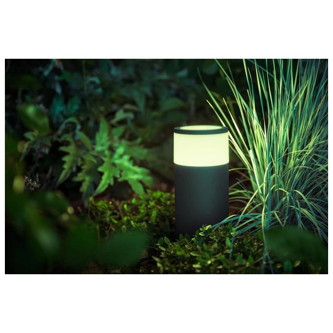 Philips Lighting Hue White And Color Calla Palo da Esterno Estensione Integrata 8W Nero