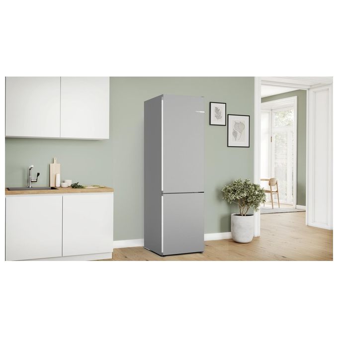 Bosch KGN392LAF Serie 4 Frigorifero Combinato 363 L 203 cm Classe A 29 dB No Frost VitaFresh colore Inox
