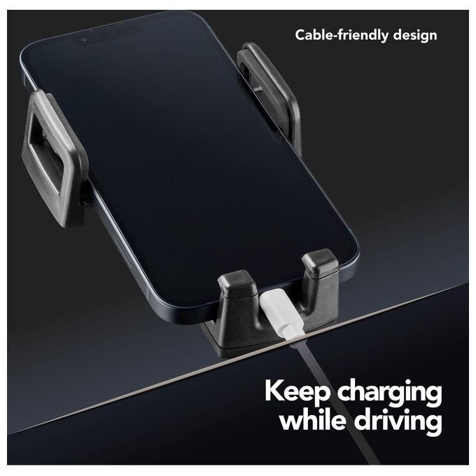 Cellular Line Hug Universal Supporto smartphone da auto per alette di aerazione