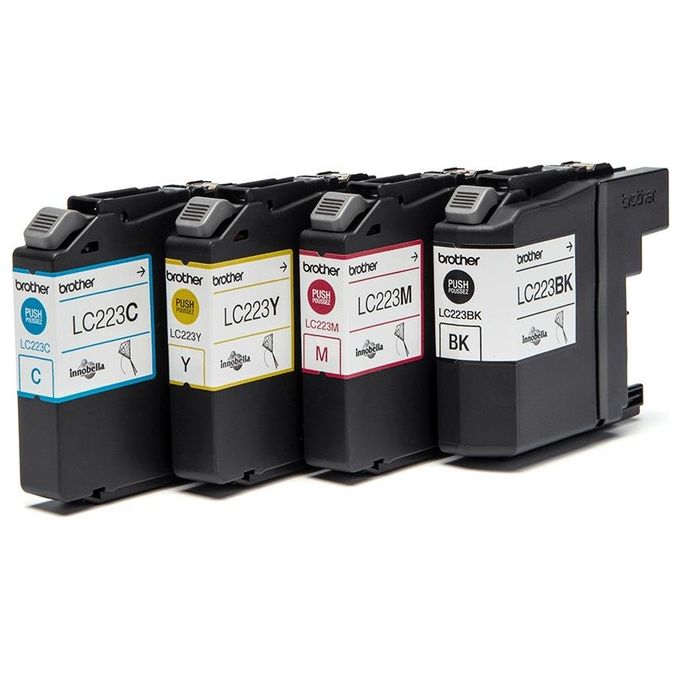 Brother Cartucca Ink-jet Lc223 Valbp kit 4 cart per Multifunzione-j4620dw-j5320dw-j5620dw-j5720dw
