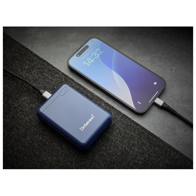Intenso Powerbank XS 10000 Caricabatterie Portatile 10000mAh Blu