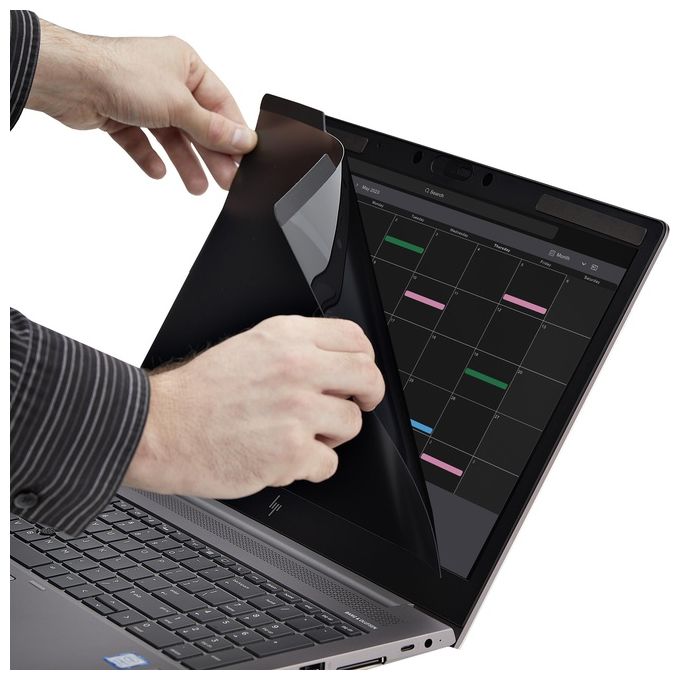 StarTech.com PRIVSCNLT15 Filtro Privacy per Notebook 15.6'' Magnetico Rimovibile con Riduzione Luce Blu e Finitura Opaca-Lucida colore Nero