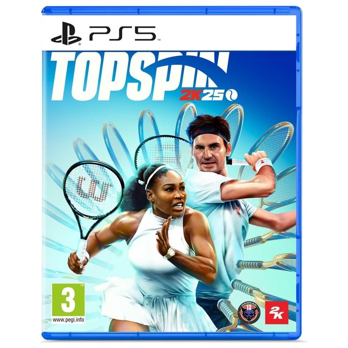 2K SWP50896 TopSpin 2K25 Videogioco PlayStation 5 Sport Simulazione Tennis Single-player Multiplayer