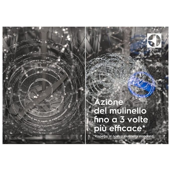 Electrolux KEQC2200L Serie 600 Lavastoviglie Incasso Scomparsa Totale 9 coperti Classe E AirDry SatelliteClean Inverter 46 dB (82x45x55 cm) colore Nero