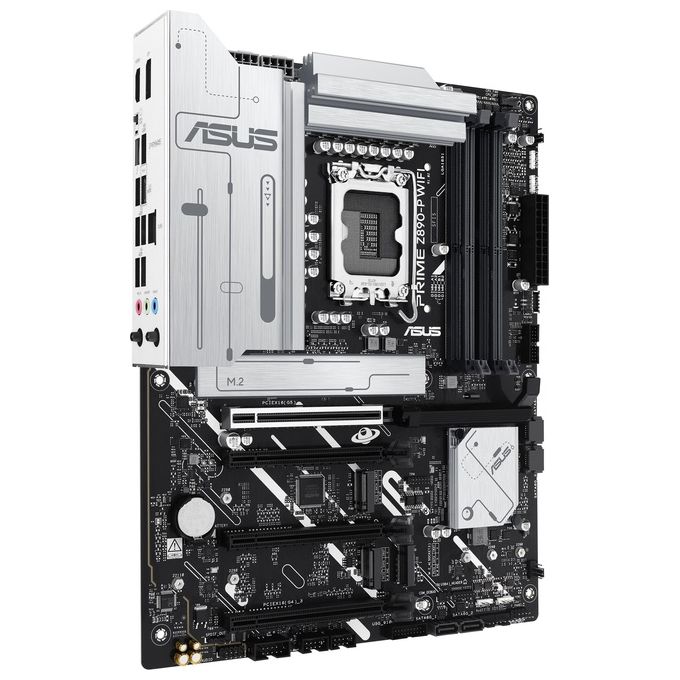 ASUS 90MB1I70-M0EAY0 PRIME Z890-P WIFI Scheda madre ATX Socket LGA 1851 DDR5 PCIe 5.0 Wi-Fi 7 USB-C Thunderbolt 4 colore Nero
