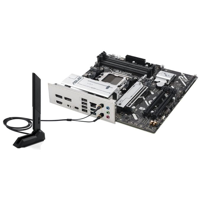 ASUS 90MB1J20-M0EAY0 PRIME Scheda Madre B840M-A WIFI AM5 DDR5 micro ATX con Wi-Fi 6E Bluetooth 5.3 2.5GbE colore Nero