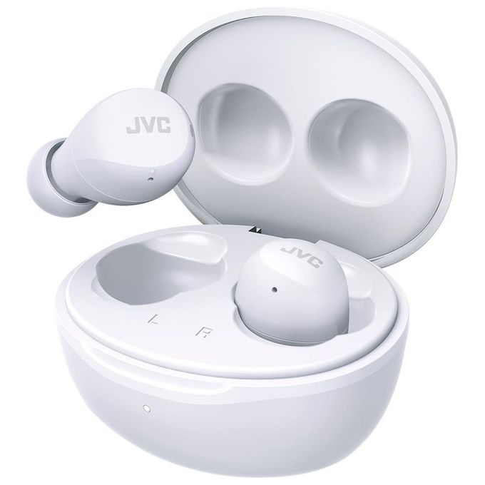 JVC HA-A6T Gumy Mini Auricolari True Wireless Bluetooth 5.1 Autonomia 23h IPX4 colore Bianco